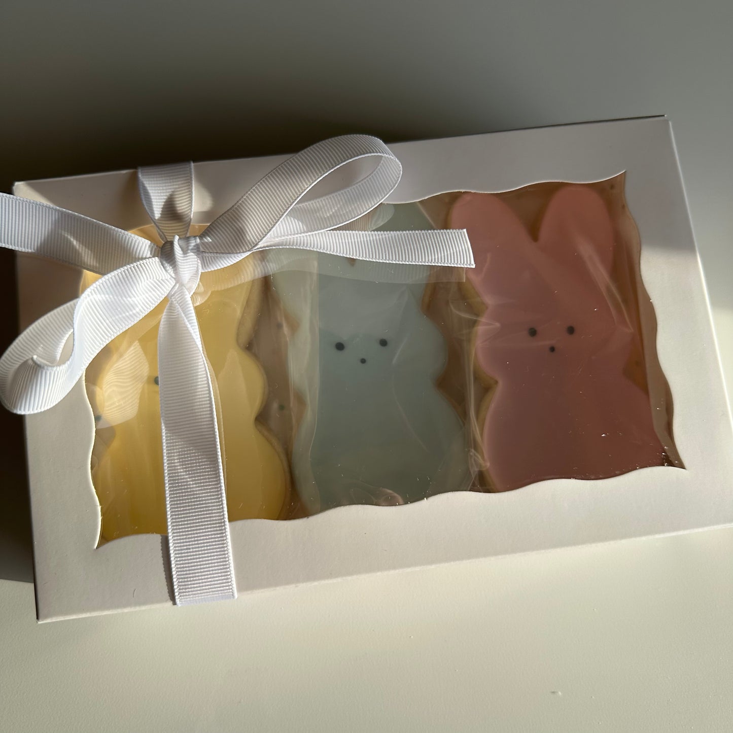 “Peeps” Sugar Cookies – 3 Pack (Boxed with Bow)