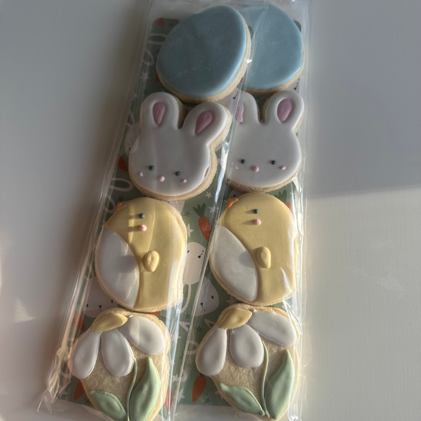 Easter Mini Cookie Sleeve (Bunny, Flower, Chick, Egg)