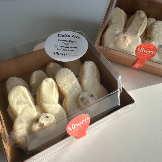 Vanilla Bean Buttercream Bunnies – 4 Pack