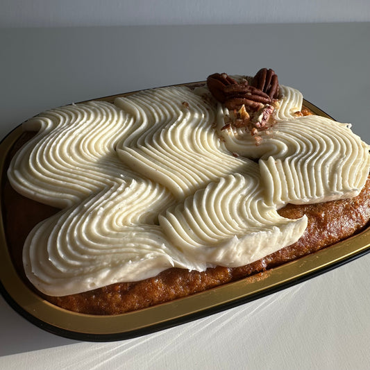 Carrot Cake with Cream Cheese Vanilla Bean Icing